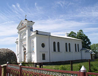 Pruzhany. Catholic church of the Assumption of the Blessed Virgin Mary